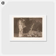 アートポストカード-The Foolish Fear - フランシスコ デ ゴヤ Postcard.
