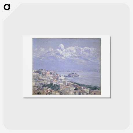 アートポストカード-Vesuvius - フレデリック チャイルド ハッサム Postcard.