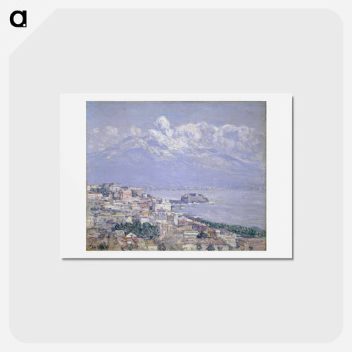 Vesuvius - フレデリック チャイルド ハッサム Postcard.