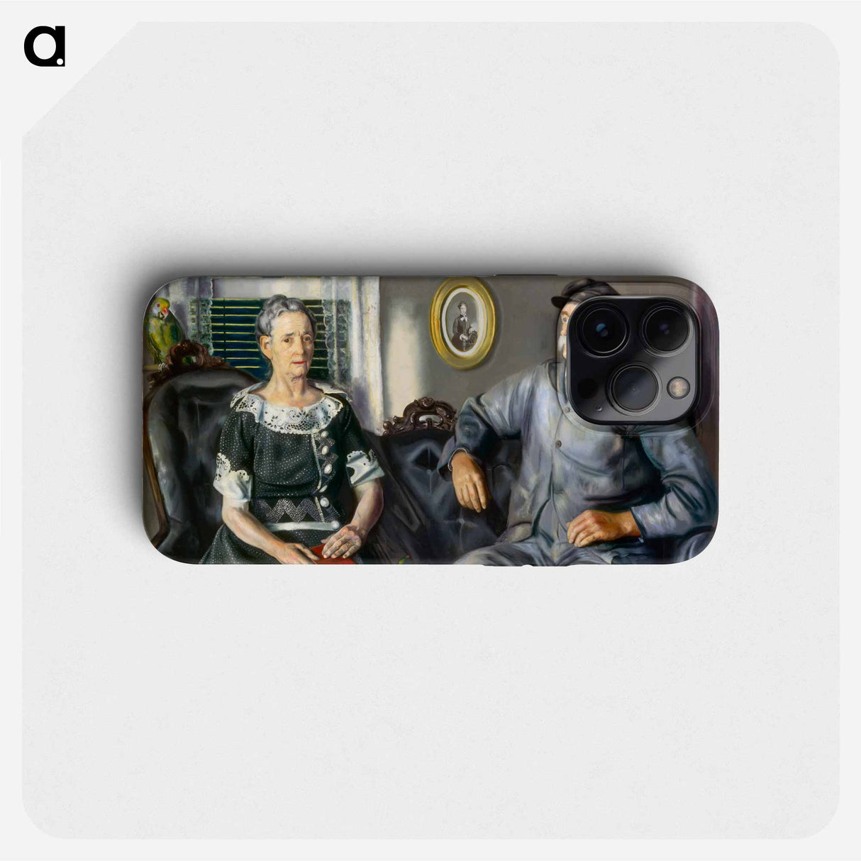 Mr. and Mrs. Phillip Wase - ジョージ ベローズ Phone Case.