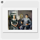 Mr. and Mrs. Phillip Wase - George Bellows Poster.