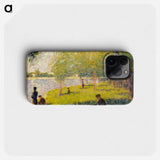 Study for a Sunday on La Grande Jatte - ジョルジュ スーラ Phone Case.