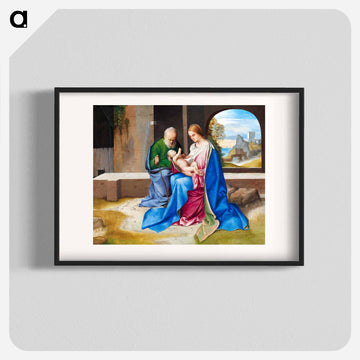 The Holy Family
 - ジョルジョーネ Poster.
