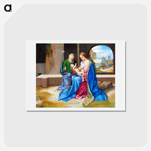 The Holy Family
 - ジョルジョーネ Postcard.