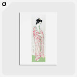 アートポストカード-Woman in a Long Undergarment
 - 橋口 五葉 Postcard.