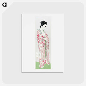 アートポストカード-Woman in a Long Undergarment
 - 橋口 五葉 Postcard.