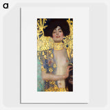 Gustav Klimt's Allegory of Sculpture - グスタフ クリムト Poster.