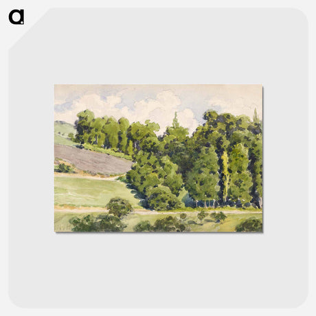 アートポストカード-Sketchbook - ギュスターヴ カイユボット Postcard.