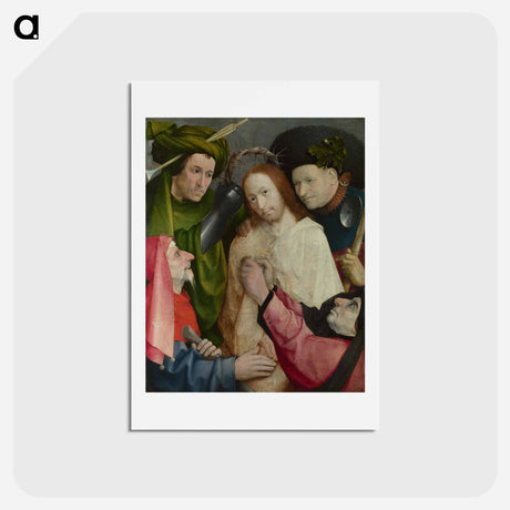 アートポストカード-Crowning with Thorns
 - ヒエロニムス ボス Postcard.