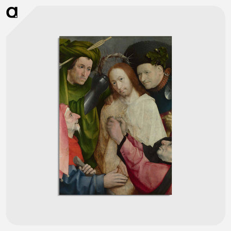 アートポストカード-Crowning with Thorns
 - ヒエロニムス ボス Postcard.