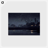 アートポストカード-Starry Night - 高橋 宏明 Postcard.