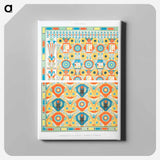 アートパネル-Ceiling Ornamentation
 - エジプト美術史 Canvas.