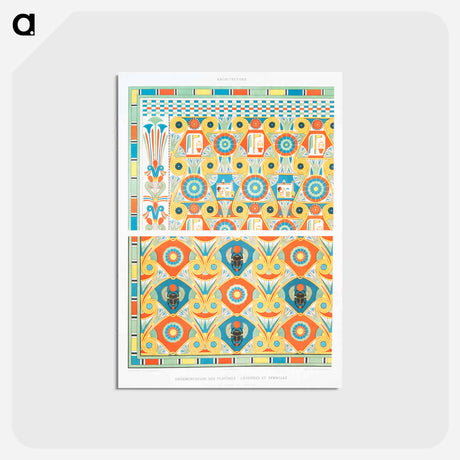 アートポストカード-Ceiling Ornamentation
 - エジプト美術史 Postcard.