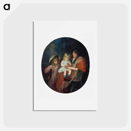 アートポストカード-La Mandarine
 - ジャック エミール ブランシュ Postcard.