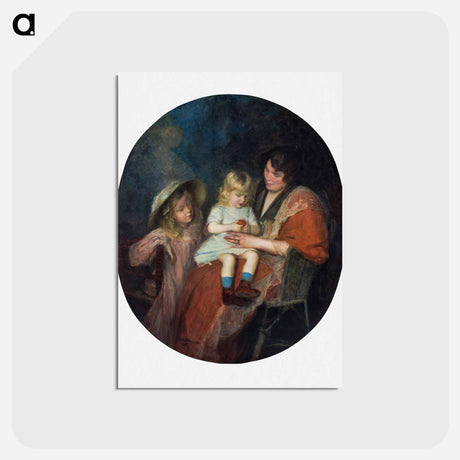 アートポストカード-La Mandarine
 - ジャック エミール ブランシュ Postcard.