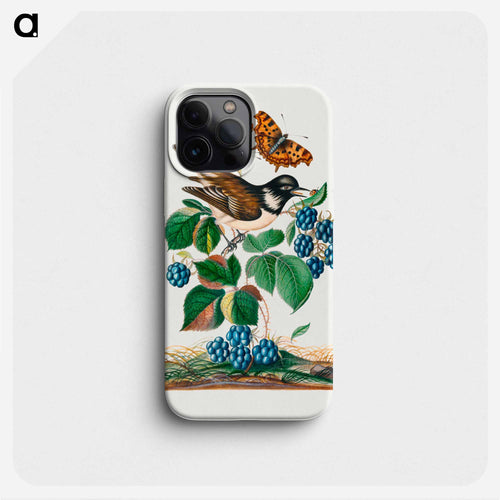 White-cheeked Starling, Bramble, and Insects
 - ジェームズ ボルトン Phone Case.
