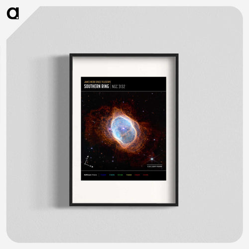 Southern Ring Nebula
 - ジェームズ ウェッブ宇宙望遠鏡 Poster.