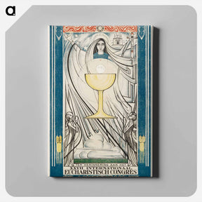 アートパネル-International Eucharistic Congress - ヤン・トゥーロップ Canvas.