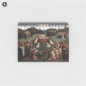 アートメモ帳-Adoration of the Lamb - ヤン ファン エイク Memo.