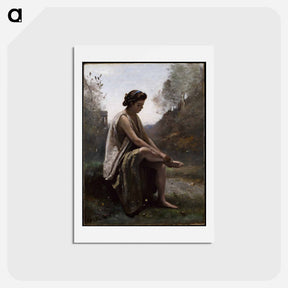 アートポストカード-The Death of Eurydice
 - ジャン バティスト カミーユ コロー Postcard.