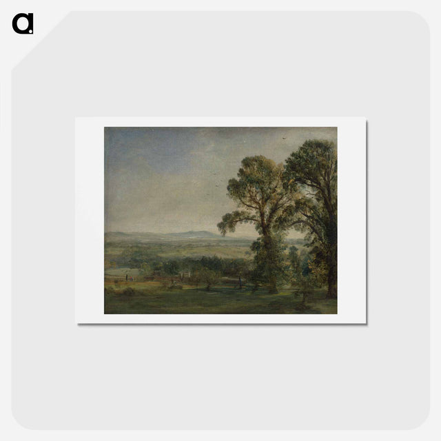 アートポストカード-Bardon Hill, Coleorton Hall
 - ジョン コンスタブル Postcard.