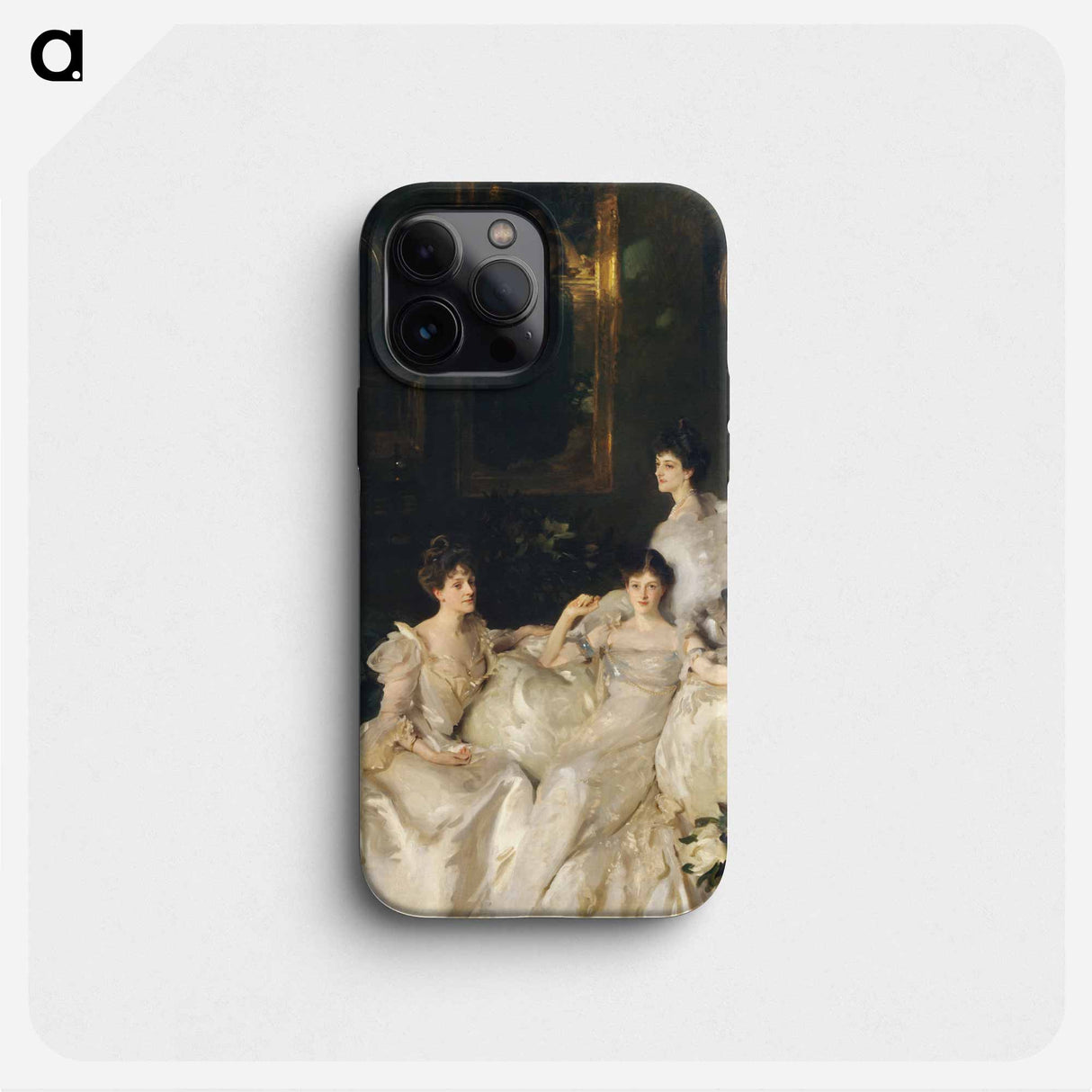 The Wyndham Sisters: Lady Elcho, Mrs. Adeane, and Mrs. Tennant - ジョン シンガー サージェント Phone Case.