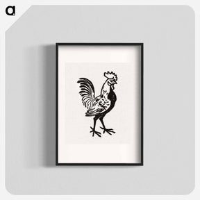 アートポスター-Rooster - ユリー デ フラーハ Poster.