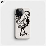 Rooster - ユリー デ フラーハ Phone Case.