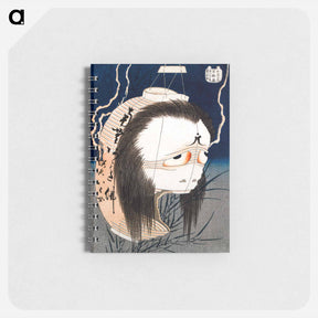 アートメモ帳-Hokusai's The Lantern Ghost, Iwa - 葛飾 北斎 Memo.
