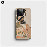 Preparing Raw Fish - 喜多川 歌麿 Phone Case.