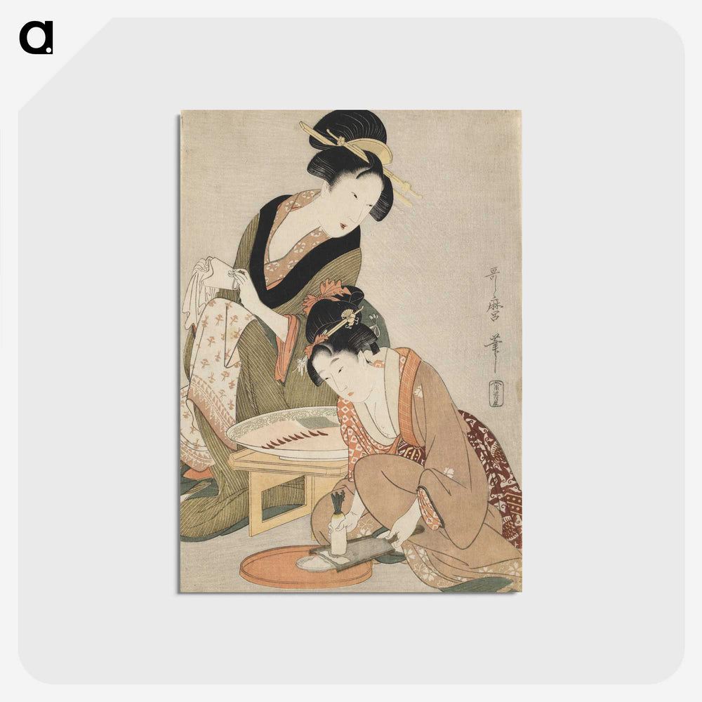1-12_Kitagawa-Utamaro_postcard