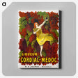 アートパネル-Liquer Cordial-Médoc, G. A. Jourde - Bordeaux - レオネット カピエッロ Canvas.