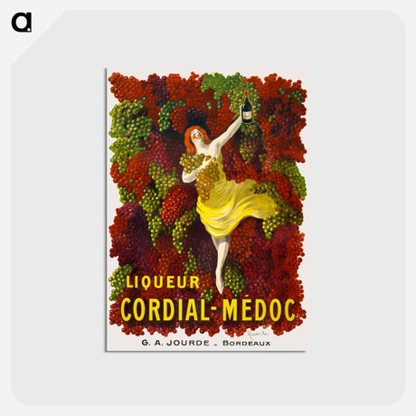 アートポストカード-Liquer Cordial-Médoc, G. A. Jourde - Bordeaux - レオネット カピエッロ Postcard.