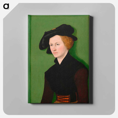 アートパネル-Portrait of a Woman
 - ルーカス クラナッハ Canvas.