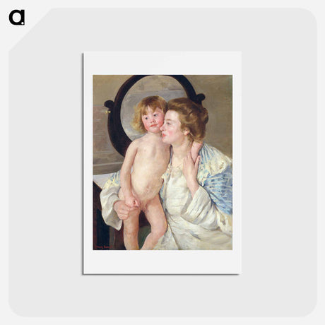 アートポストカード-Mother and Child - メアリー カサット Postcard.