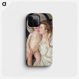 Mother and Child - Mary Cassatt Phone Case.