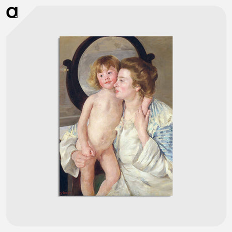 アートポストカード-Mother and Child - メアリー カサット Postcard.