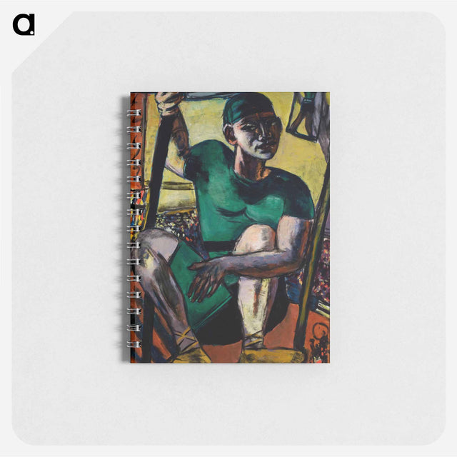 アートメモ帳-Acrobat on the Trapeze
 - マックス ベックマン Memo.