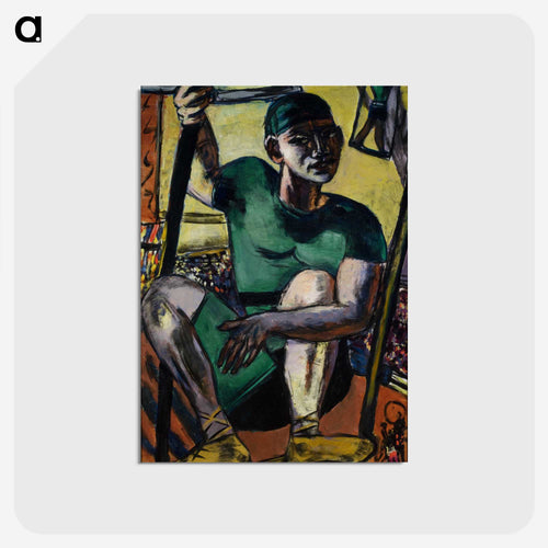 Acrobat on the Trapeze
 - マックス ベックマン Postcard.