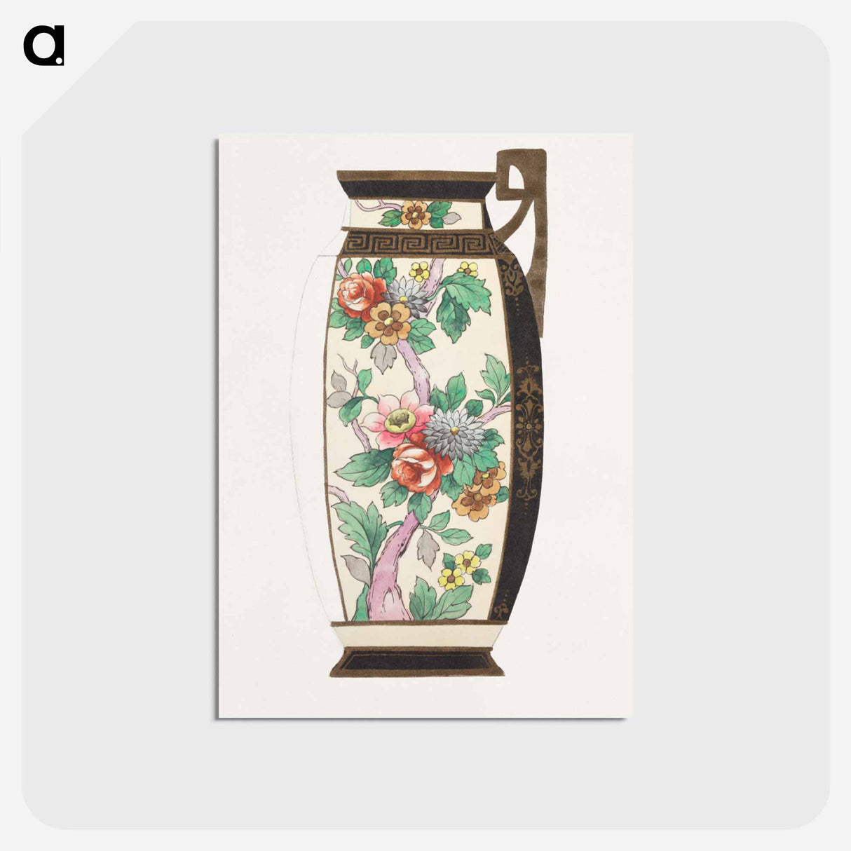アートポストカード-Design for a Jug
 - ノリタケ工場 Postcard.
