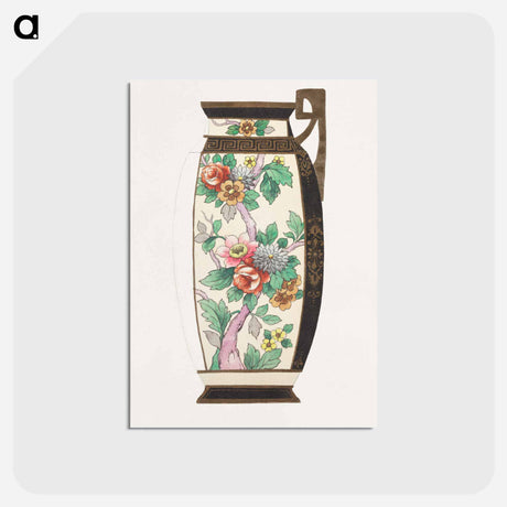 アートポストカード-Design for a Jug
 - ノリタケ工場 Postcard.