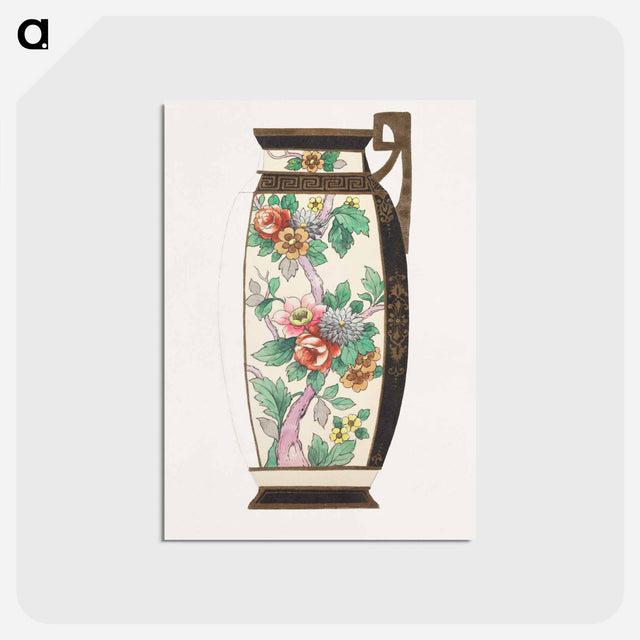 アートポストカード-Design for a Jug
 - ノリタケ工場 Postcard.
