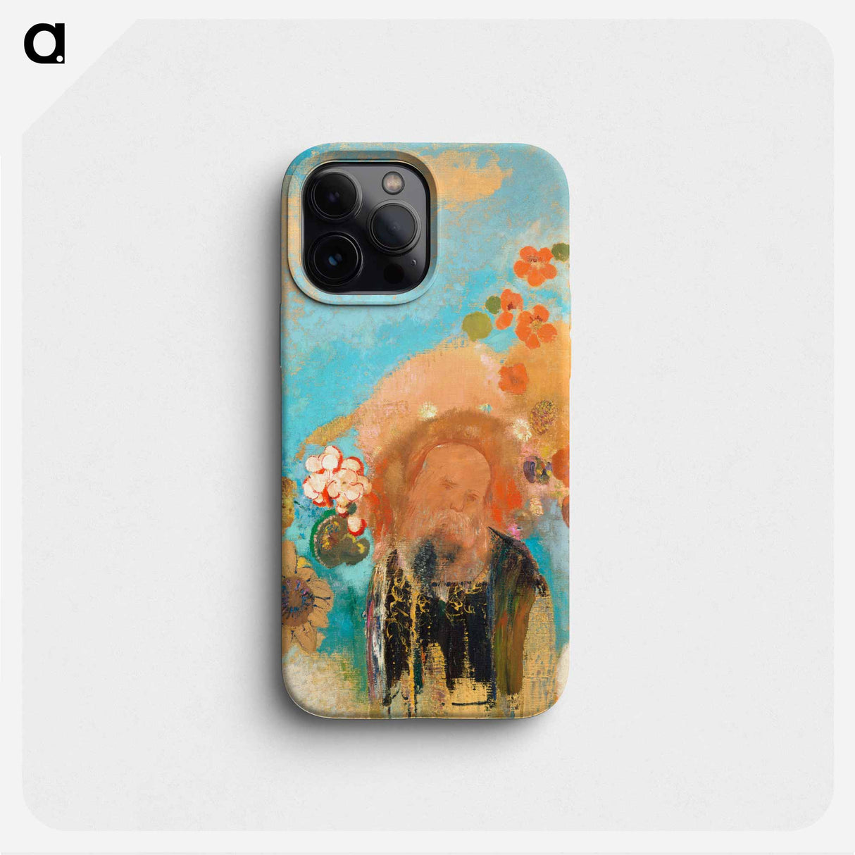 Evocation of Roussel - Odilon Redon Phone Case.