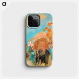 Evocation of Roussel - Odilon Redon Phone Case.