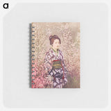 Geisha and Cherry Blossom - 小川 一正 Memo.