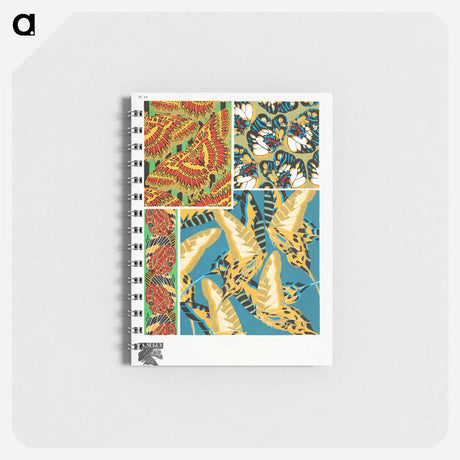 アートメモ帳-Butterflies Pattern
 - パピヨン Memo.