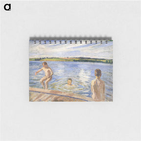 アートメモ帳-Boys Bathing
 - ピーター ハンセン Memo.