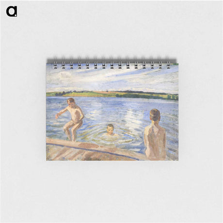 アートメモ帳-Boys Bathing
 - ピーター ハンセン Memo.