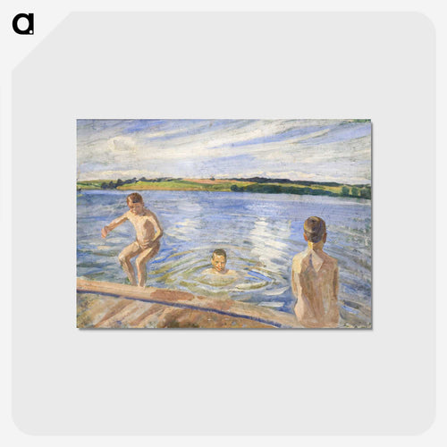 Boys Bathing
 - ピーター ハンセン Postcard.