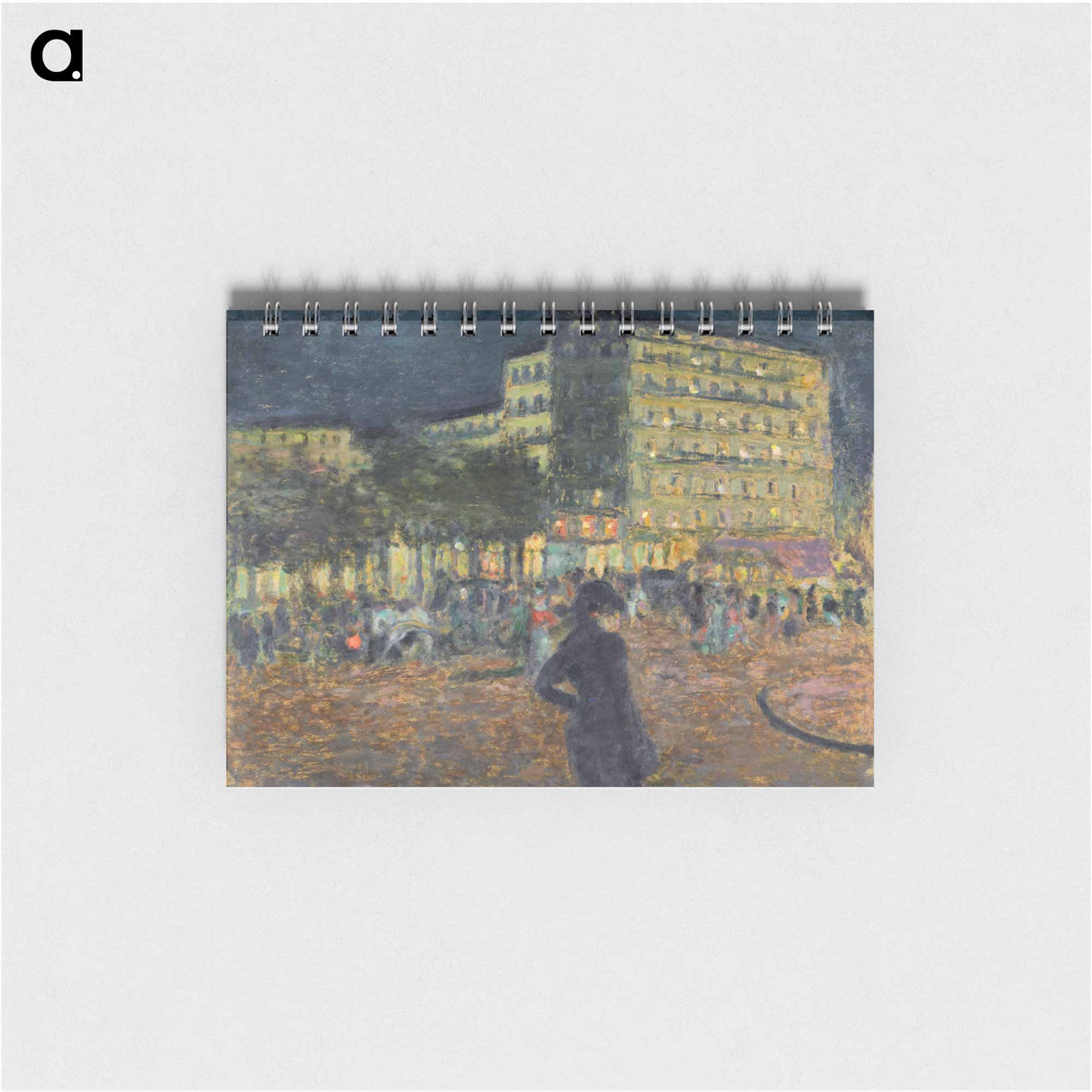 アートメモ帳-Place Pigalle at Night
 - ピエール ボナール Memo.